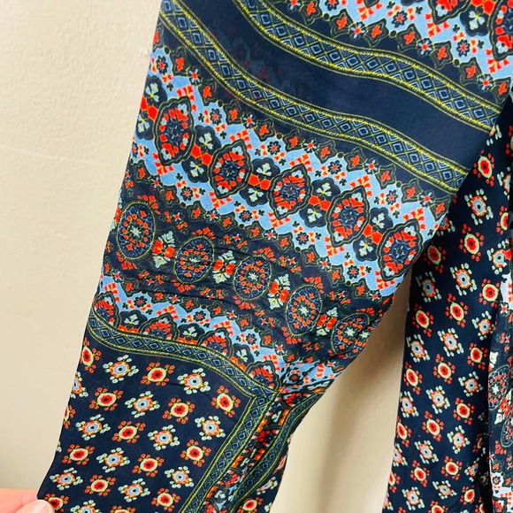 Derek Lam 10 Crosby Crossover SILK Blouse size 6 - Picture 6 of 12